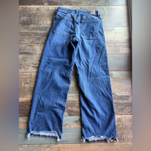 American Eagle Outfitters Low Rise Baggy Wide Leg Jeans - Picture 3 of 5